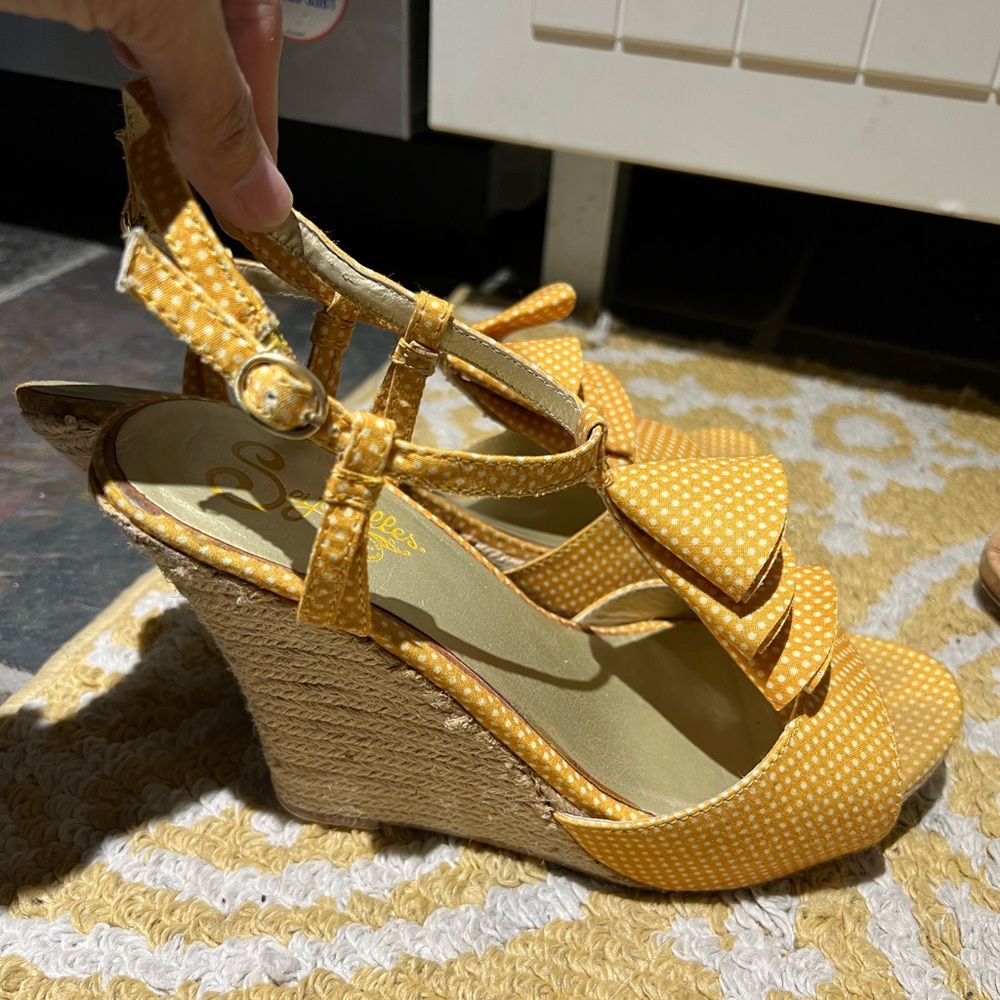 Seychelles Espadrille Wedge Size 7.5